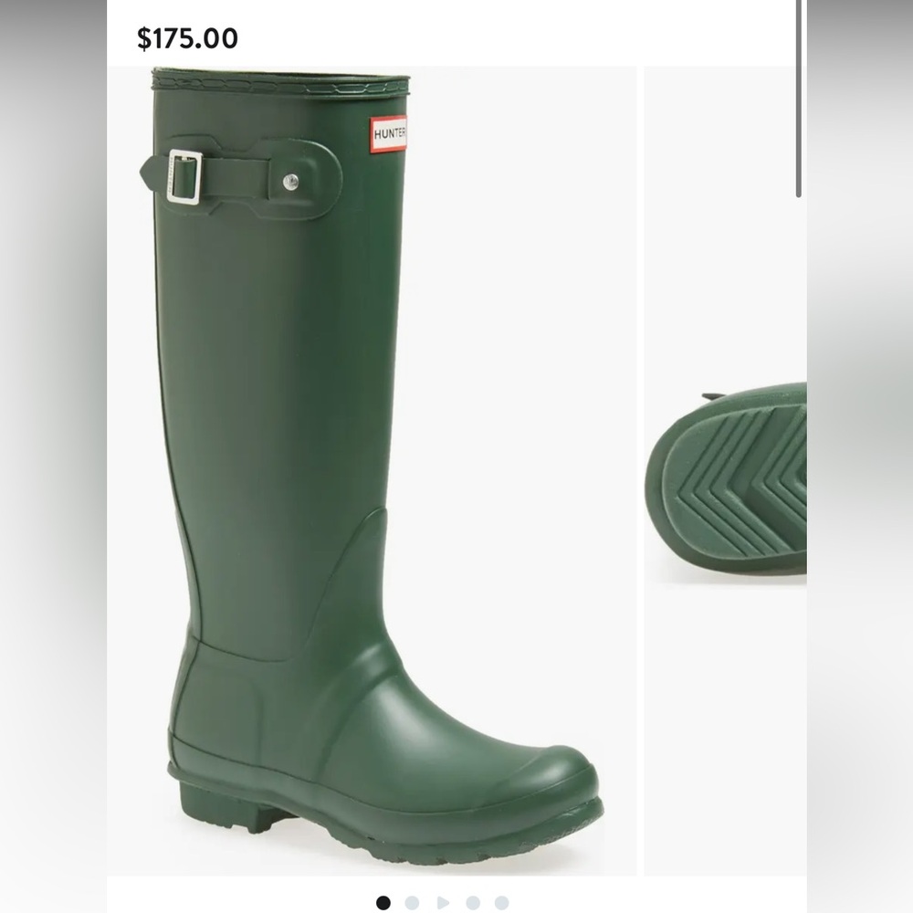 Hunter Green Women's Winter & Rain Boots